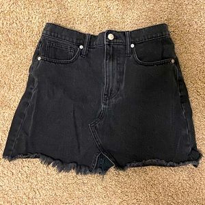 Madewell Denim Mini Skirt
